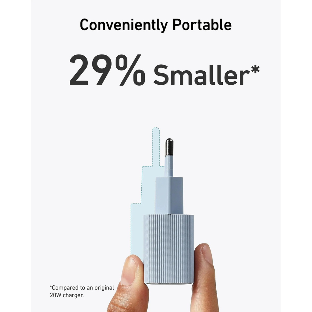 Зарядний пристрій Anker PowerPort 511 Nano IV 30W USB-C White (A2337G21) - зображення 3