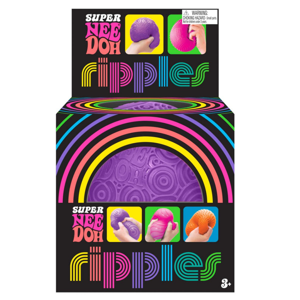 Антистрес NeeDoh серії Super – Яскраві кружальця (пурпуровий) (RSPND-4) - зображення 3