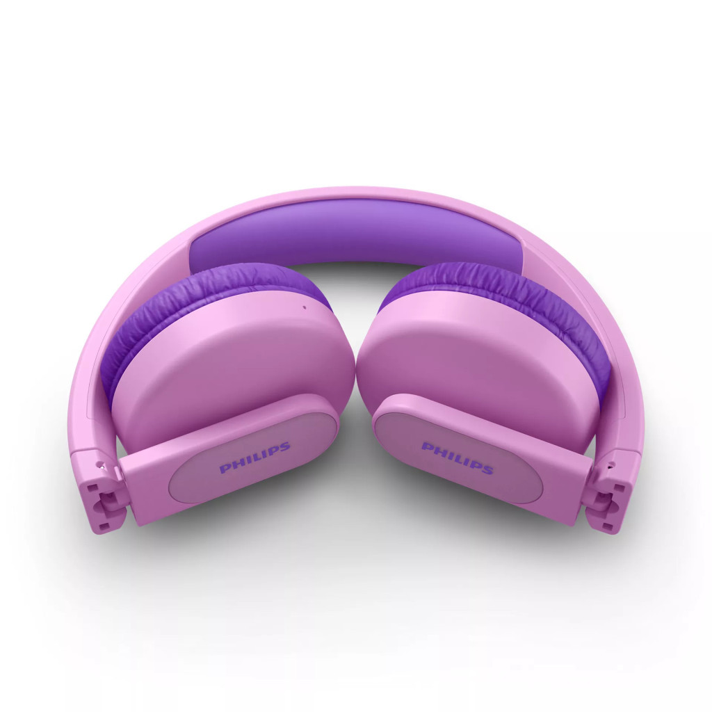 Навушники Philips Kids TAK4206 On-ear Colored light panels Wireless Pink (TAK4206PK/00) - зображення 11