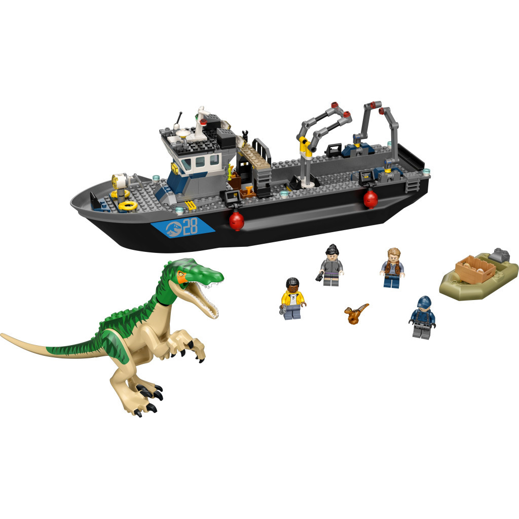 Конструктор LEGO Jurassic World Втеча баріонікса на катері 308 деталей (76942) - зображення 2