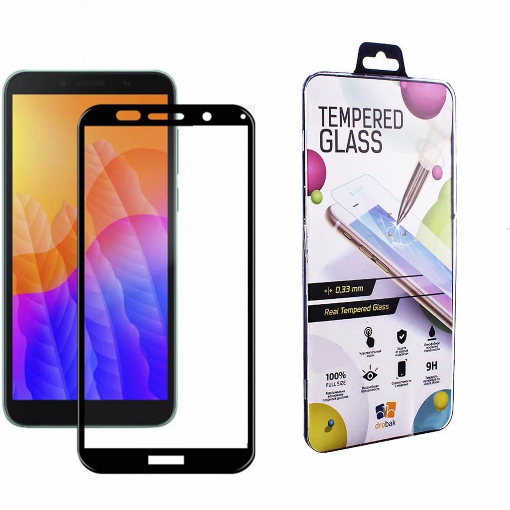 Скло захисне Drobak Huawei Y5p (Black) (121285) (121285) - зображення 1