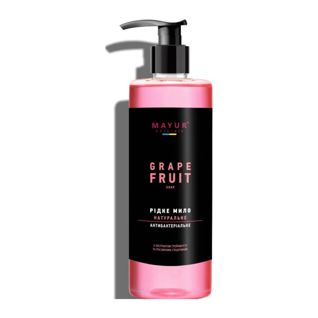 Рідке мило Mayur Антибактеріальне Грейпфрут 500 мл (4820230953619) - зображення 1