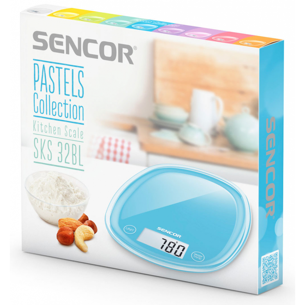 Ваги кухонні Sencor SKS 32 BL - зображення 6