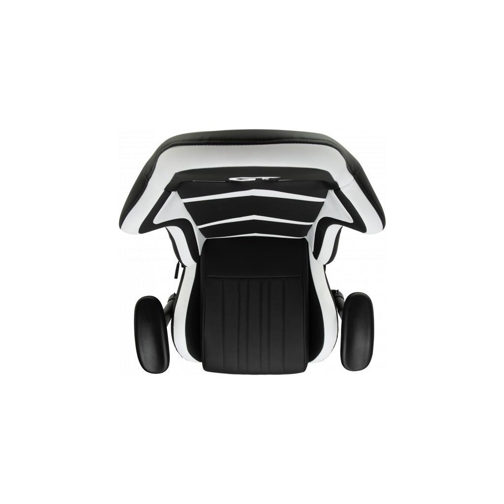 Крісло ігрове GT Racer X-2534-F Black/White - зображення 10