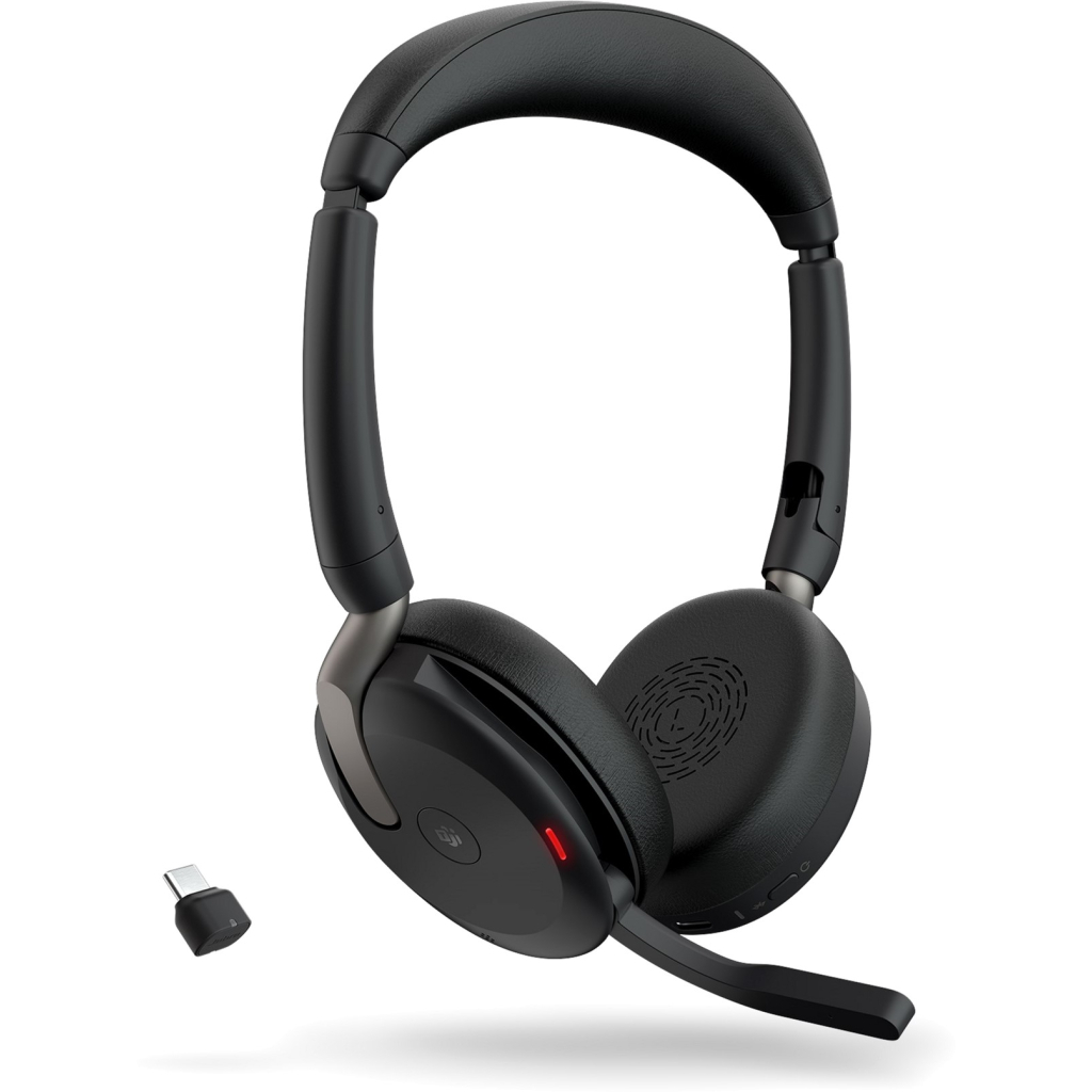 Навушники Jabra Evolve2 65 Flex Link380c MS Stereo (26699-999-899) - зображення 1