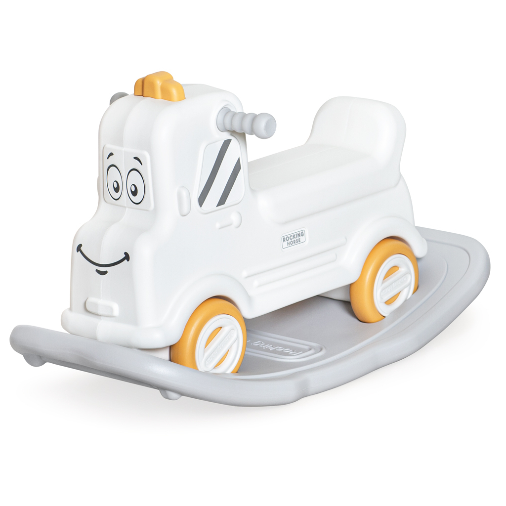 Чудомобіль Mealux Mack - качалка (KD-D121 White) - изображение 1