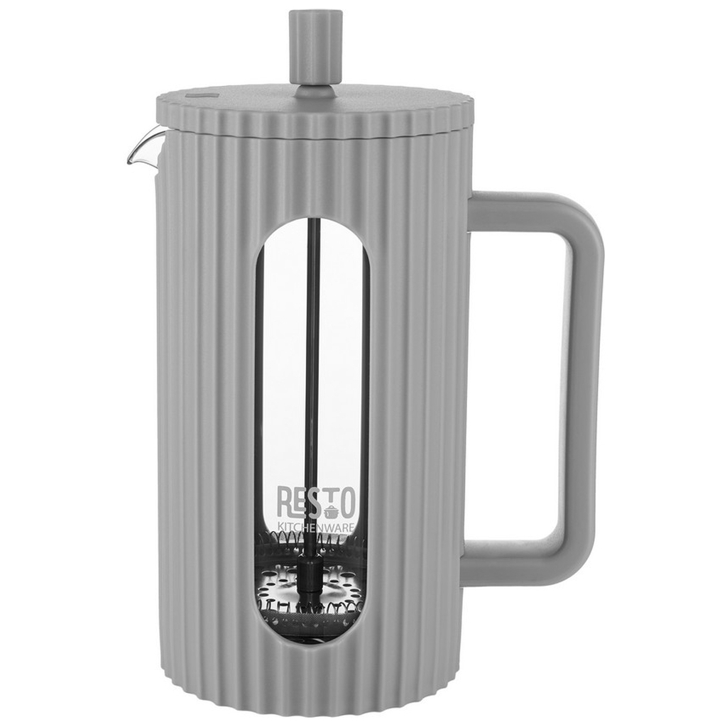 Френч-прес Resto Keid бамбук 1000 мл сірий (90533) - зображення 2