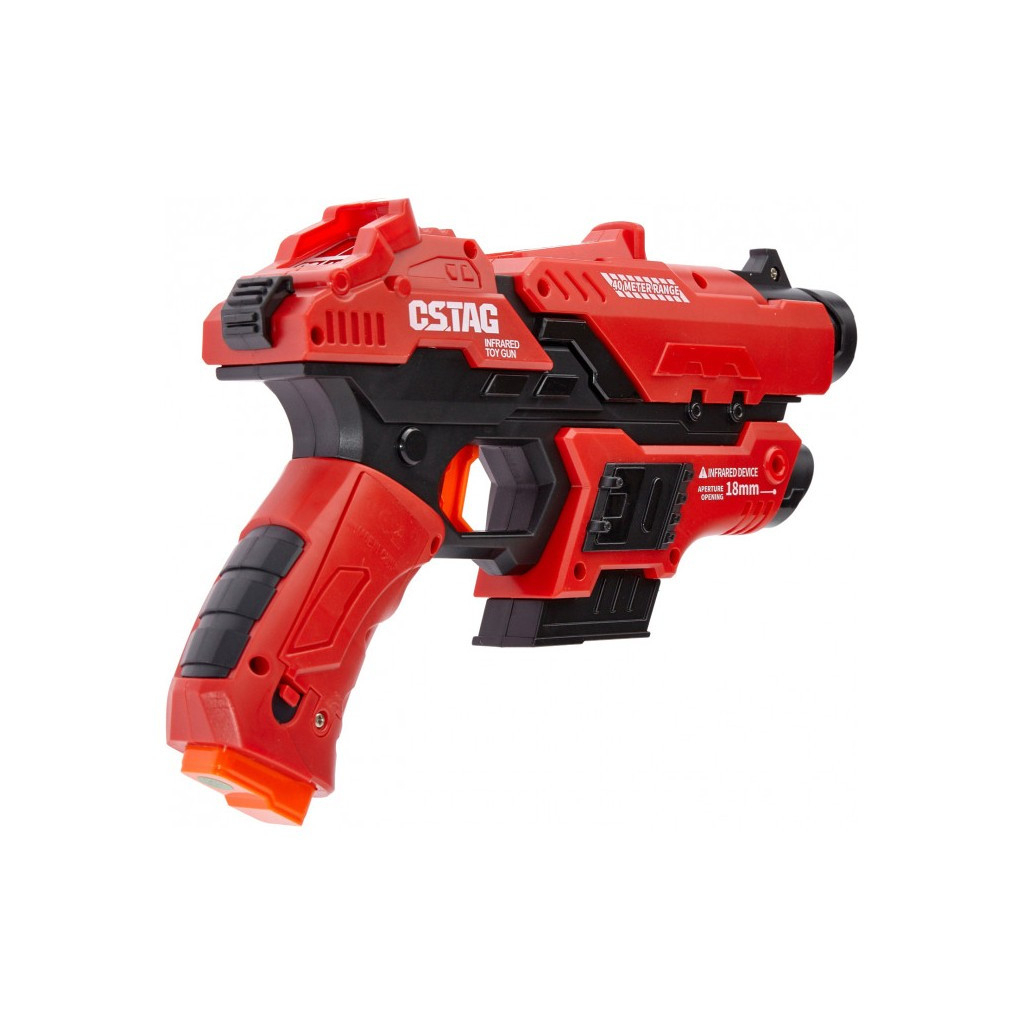 Набір лазерної зброї Canhui Toys Laser Guns CSTAG (2 пістолети + 2 жилети) (BB8913F) - зображення 4
