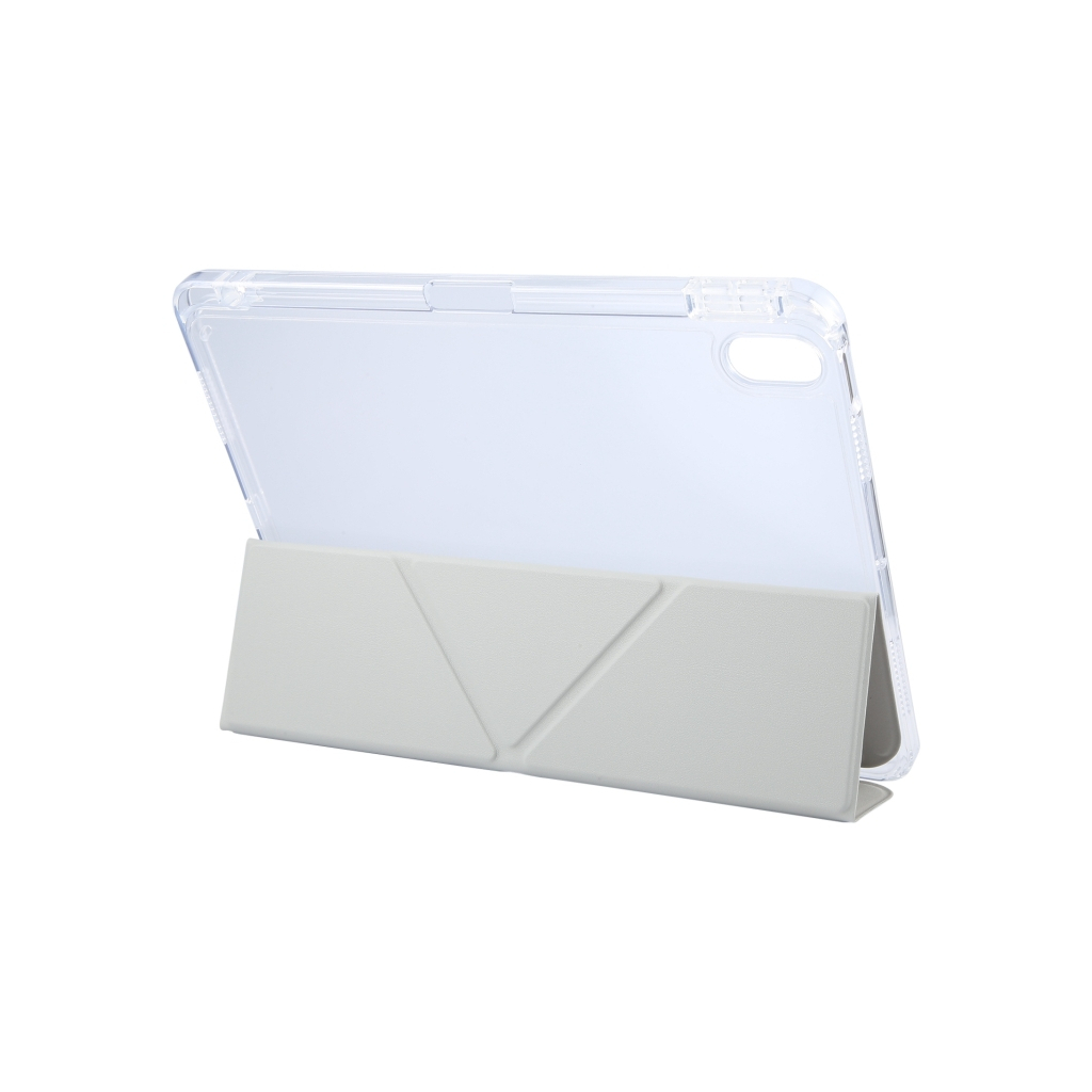 Чохол до планшета BeCover Ultra Slim Origami Transparent Apple iPad 10.9" 2022/24/11" 2025 Gray (712939) - зображення 5