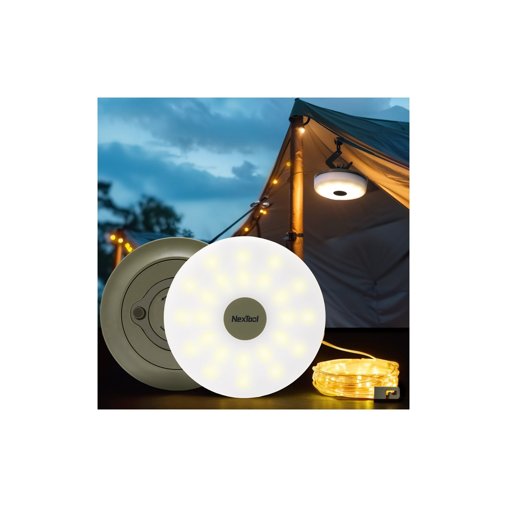 Ліхтар NexTool Milky Way - GW20, біла (20 метрів) (NE20328) - зображення 5