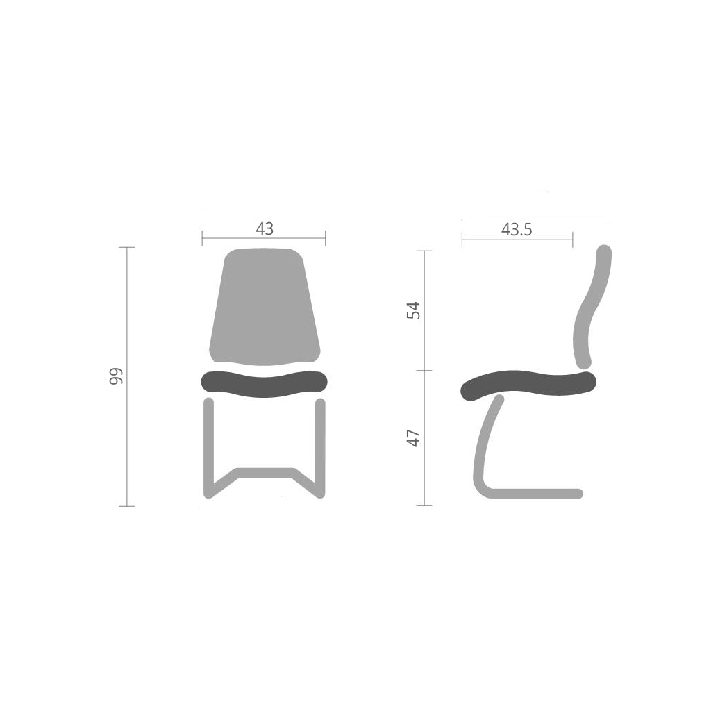 Кухонний стілець Special4You Master white (E6781) - зображення 4