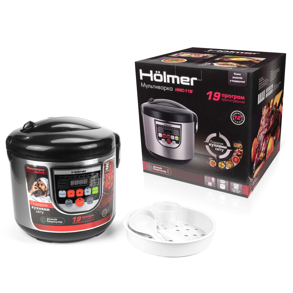 Мультиварка Hölmer HMC-11В - зображення 7