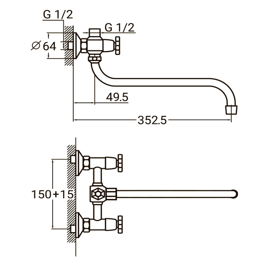 Змішувач AQUATICA QN-2C458C - зображення 6