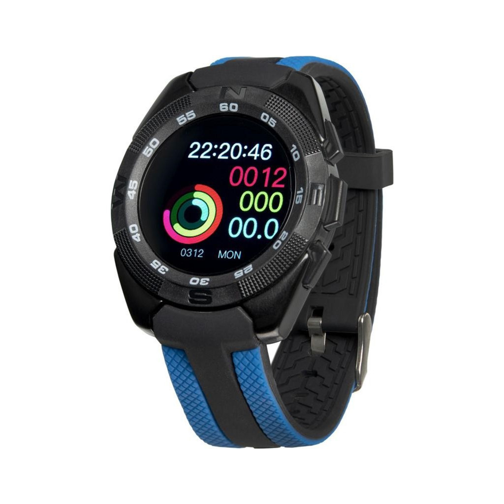 Смарт-годинник Gelius Pro GP-L3 (URBAN WAVE) Black/Blue - зображення 3