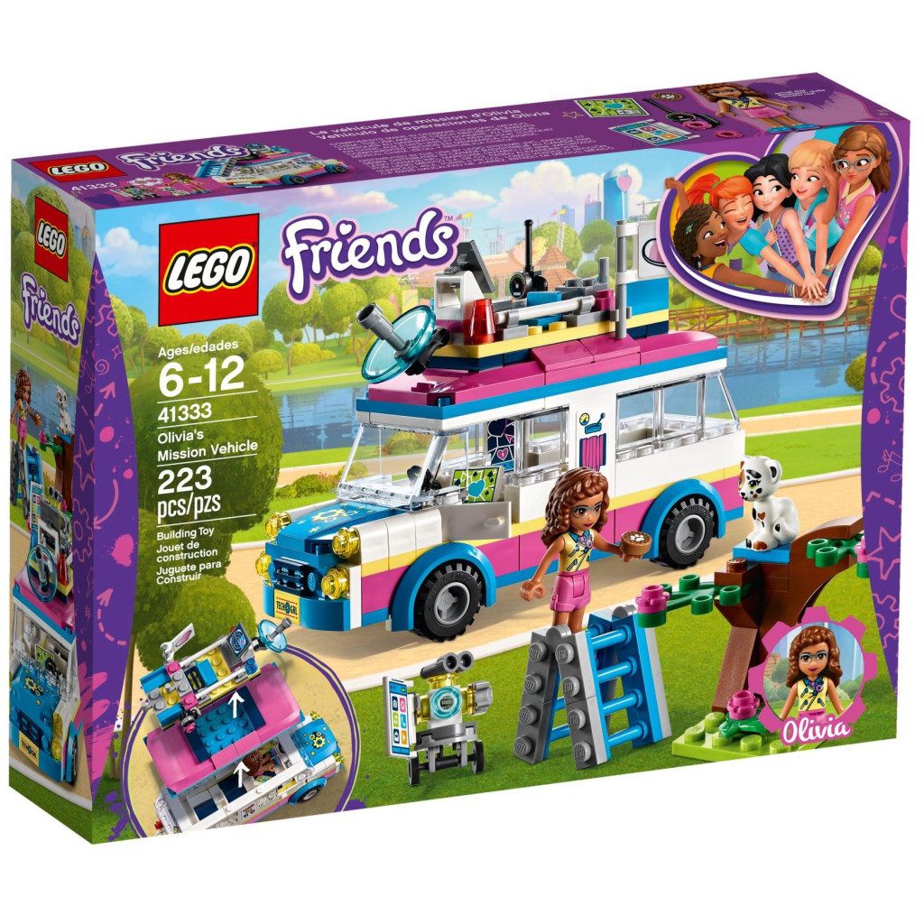 Конструктор LEGO Friends Робочий автомобіль Олівії (41333) - изображение 1