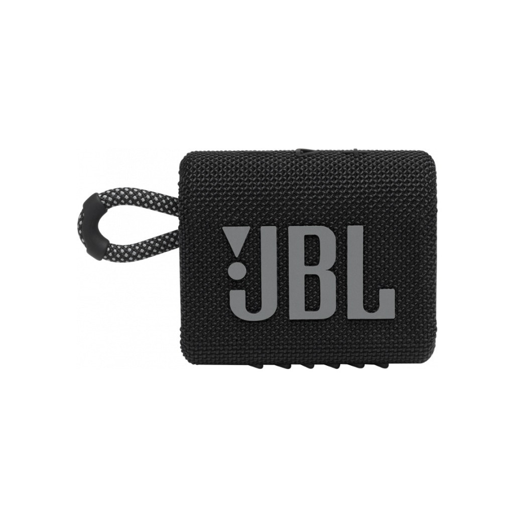Акустична система JBL Go 3 Black (JBLGO3BLK) - зображення 1