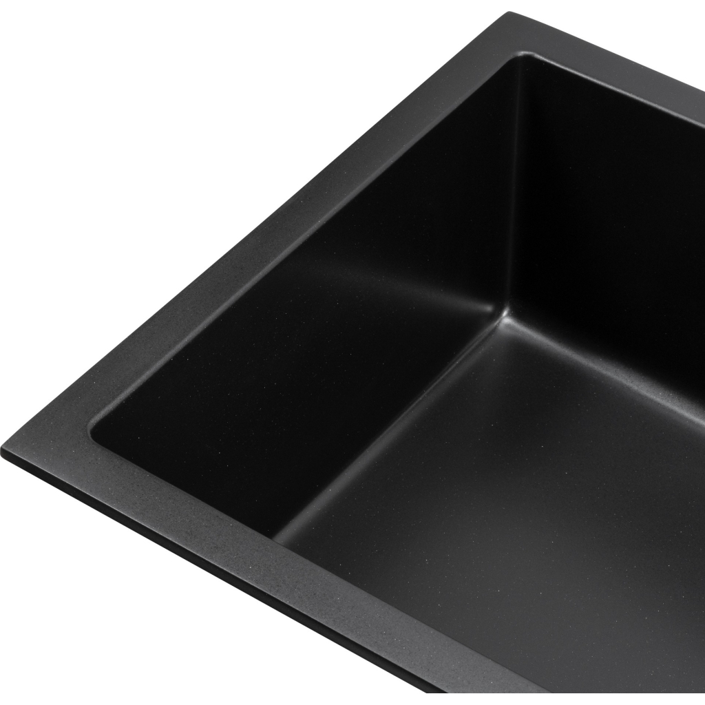 Мийка кухонна GRANADO Under top XL black shine (gr3701) - зображення 3