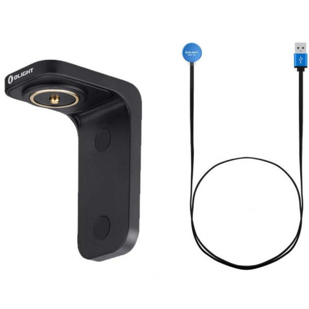 Зарядний пристрій для акумуляторів Olight з магнітним тримачем, кріплення на стіну (L-DOCK KIT) - зображення 1