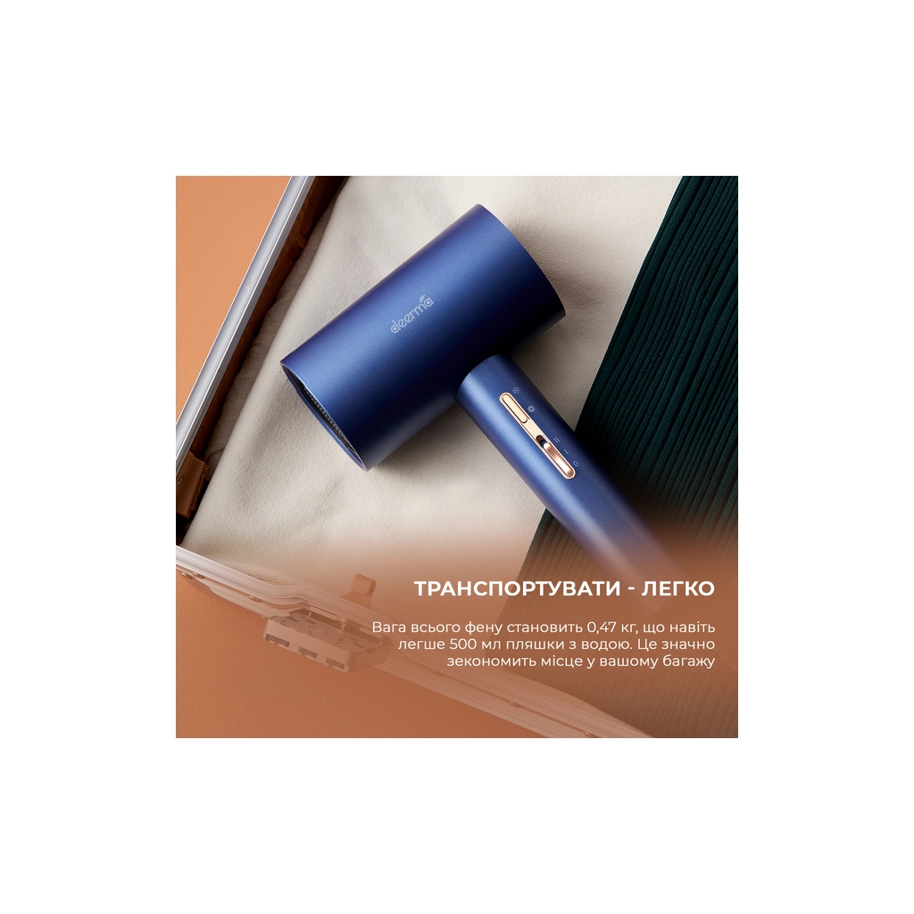 Фен Deerma DEM-CF15W - зображення 8