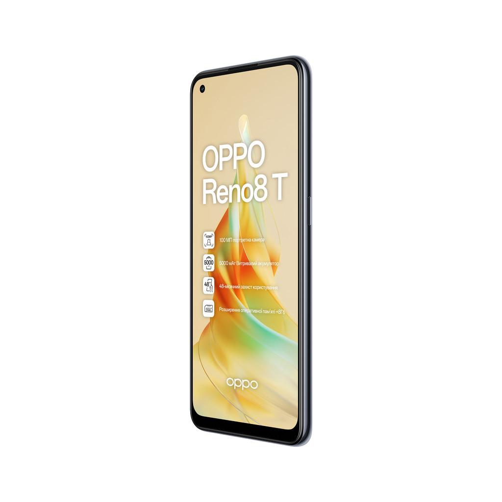 Мобільний телефон Oppo Reno8 T 8/128GB Midnight Black (OFCPH2481_BLACK) - зображення 9