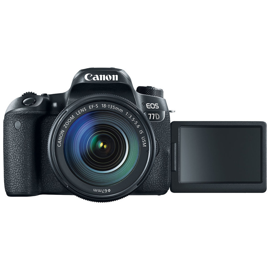 Цифровий фотоапарат Canon EOS 77D 18-135 IS nano USM Kit (1892C024AA) - зображення 8