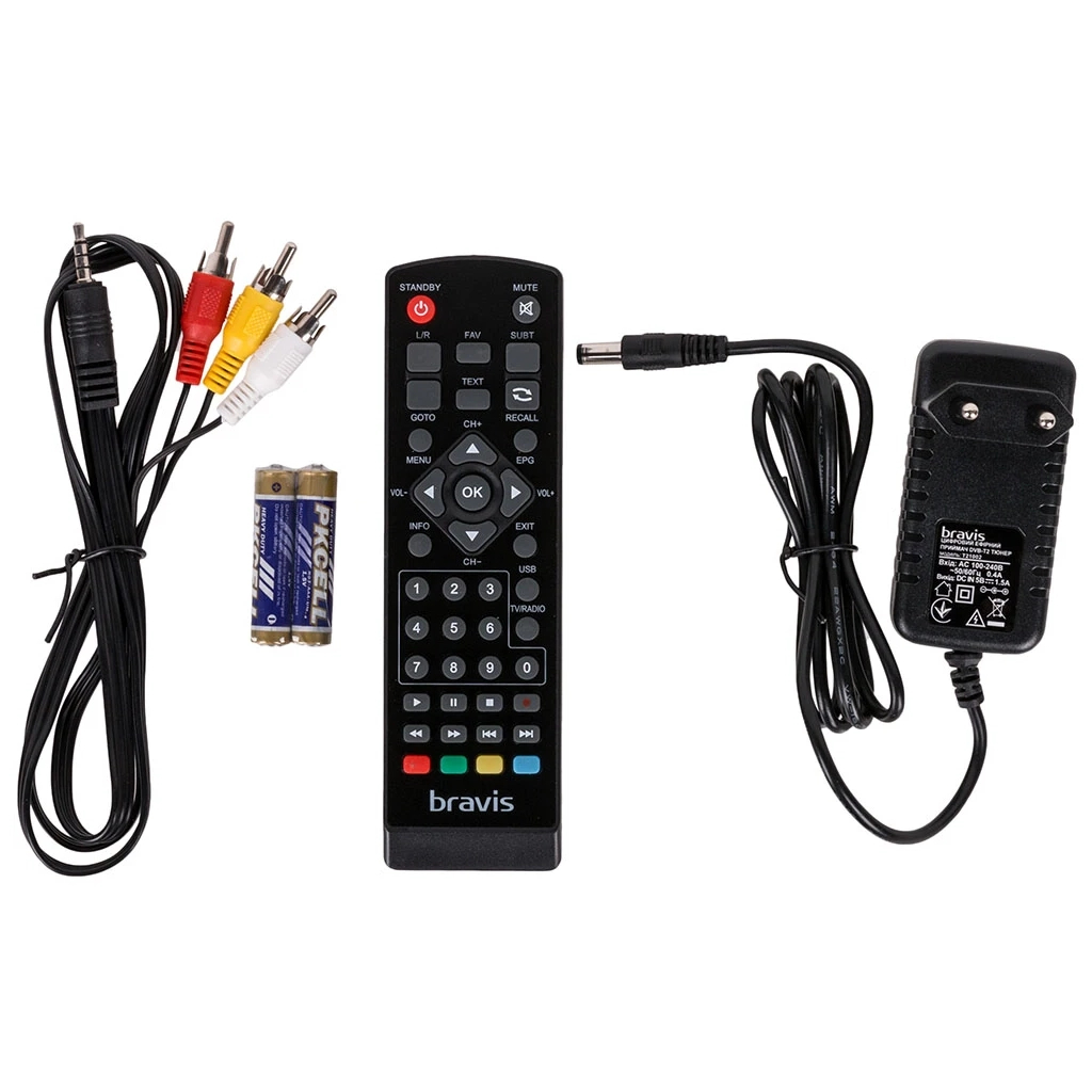 ТВ тюнер Bravis T21002 (DVB-T, DVB-T2) - зображення 7