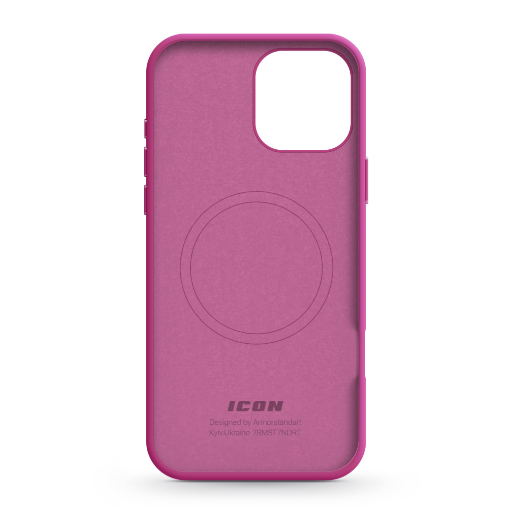 Чохол до мобільного телефона Armorstandart ICON2 MagSafe Apple iPhone 16 Pro Max Fuchsia (ARM81324) - зображення 2