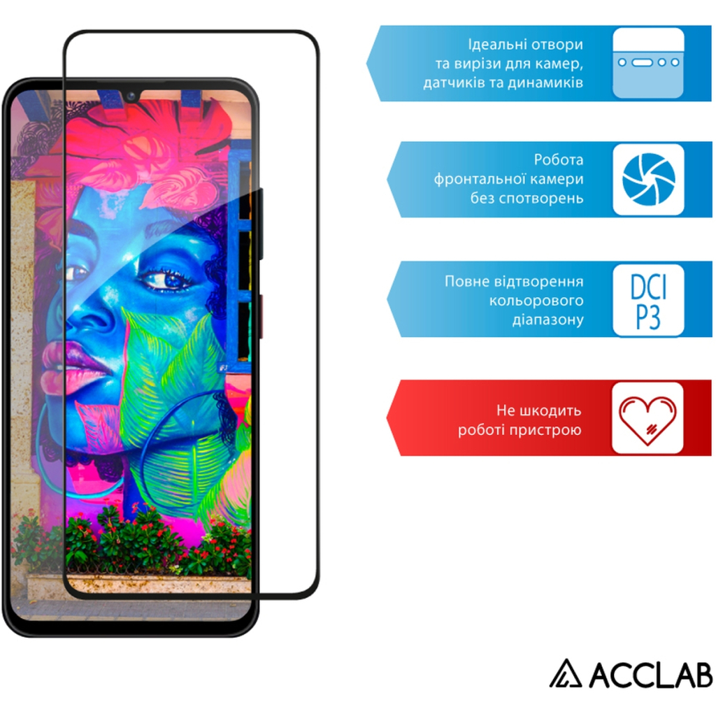 Скло захисне ACCLAB Full Glue Xiaomi 14T Pro Black (1283126603464) - зображення 5