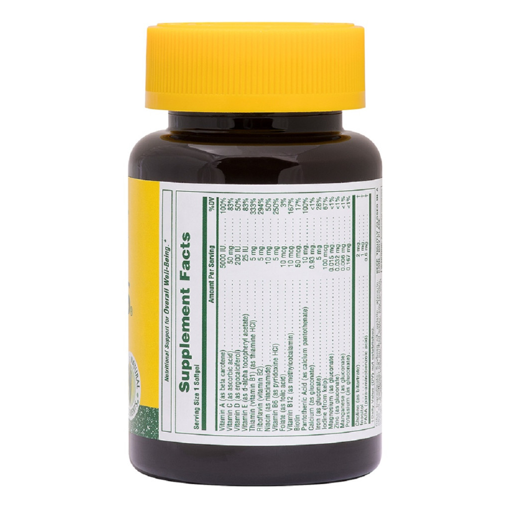 Вітамінно-мінеральний комплекс Natures Plus Комплекс Вітамінів Для Дітей, Children's Vita-Gels, Nature's (NAP-02998) - зображення 2