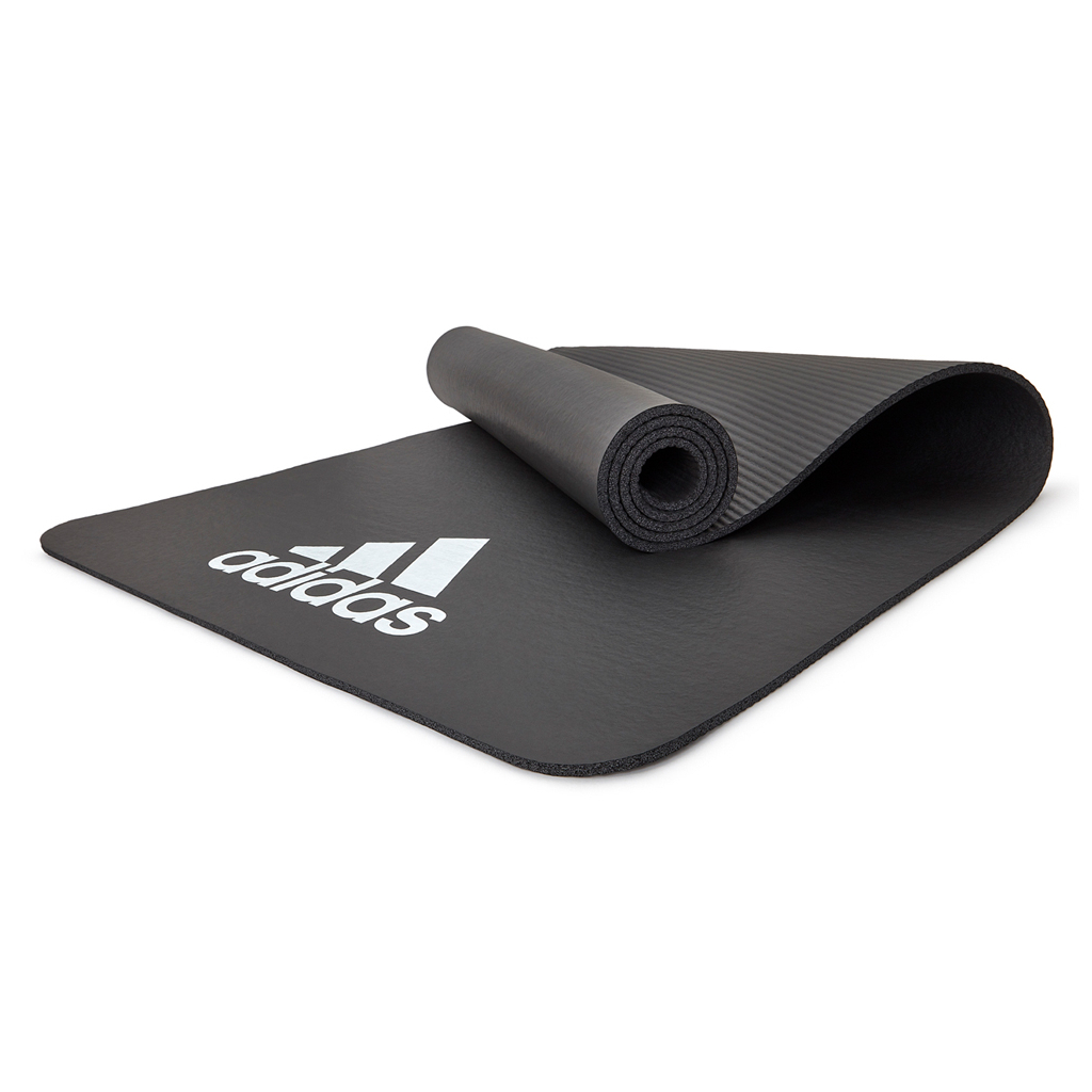 Килимок для фітнесу Adidas Fitness Mat 173 x 61 x 0.7 см ADMT-11014GR сірий (885652010214) - зображення 9