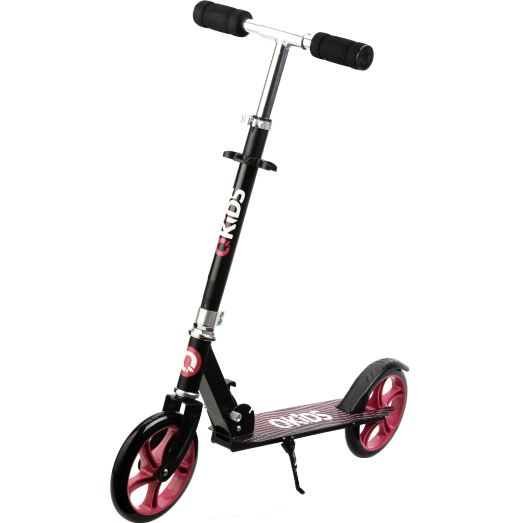 Самокат Qkids Weiss Black/Pink (HUBA00001) - зображення 1