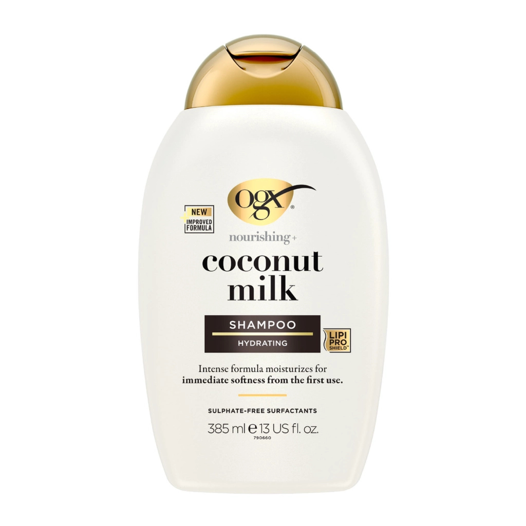 Шампунь OGX Coconut Milk Поживний з кокосовим молоком 385 мл (0022796970053) - изображение 1