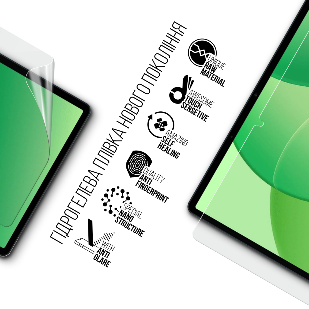 Плівка захисна Armorstandart Гидрогелевая пленка ArmorStandart Matte для OPPO Pad SE (ARM86486) - зображення 2