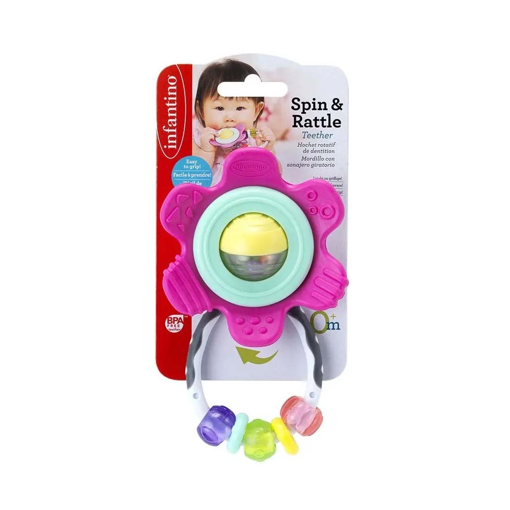 Прорізувач Djeco брязкальце "Квітка" (216314_I) - зображення 2