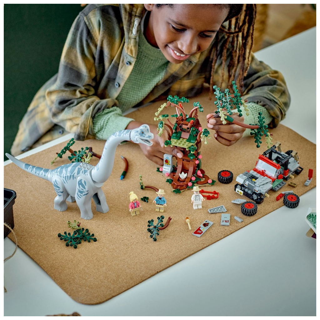 Конструктор LEGO Jurassic World Відкриття брахіозавра 512 деталей (76960) - зображення 4