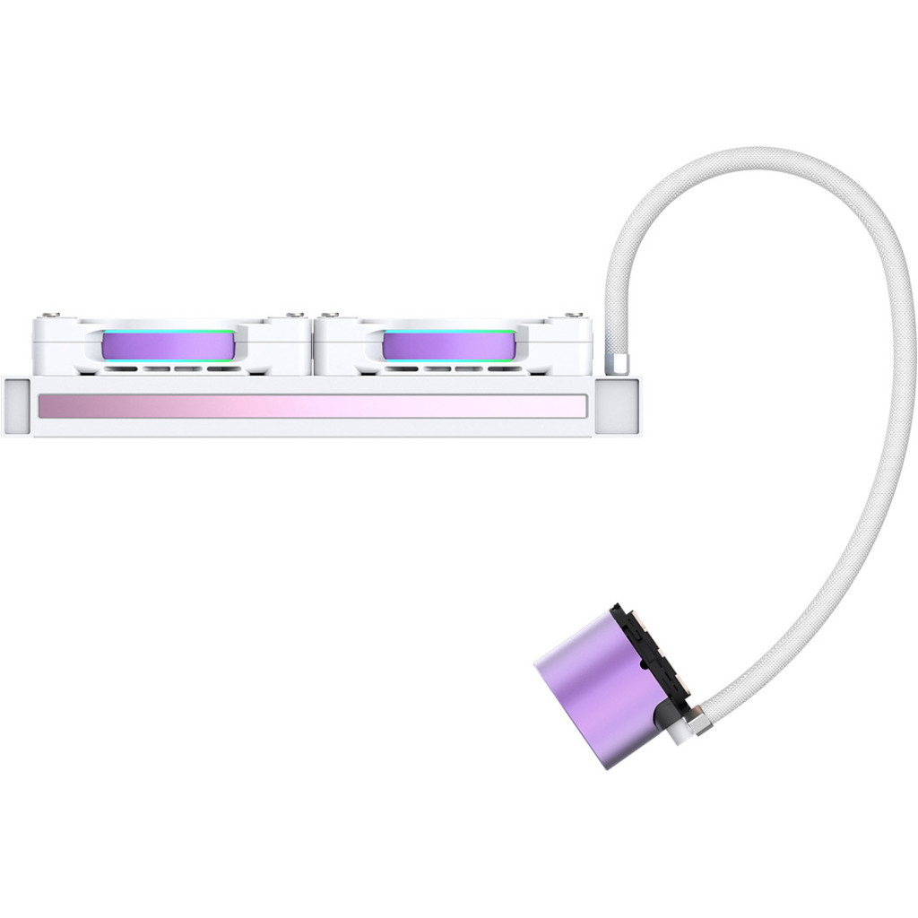 Система рідинного охолодження ID-Cooling Pinkflow 240 Diamond Purple - зображення 3