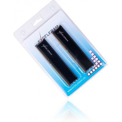 Модуль пам'яті для комп'ютера DDR4 16GB (2x8GB) 2133 MHz Black eXceleram (ED41621AD) - зображення 1