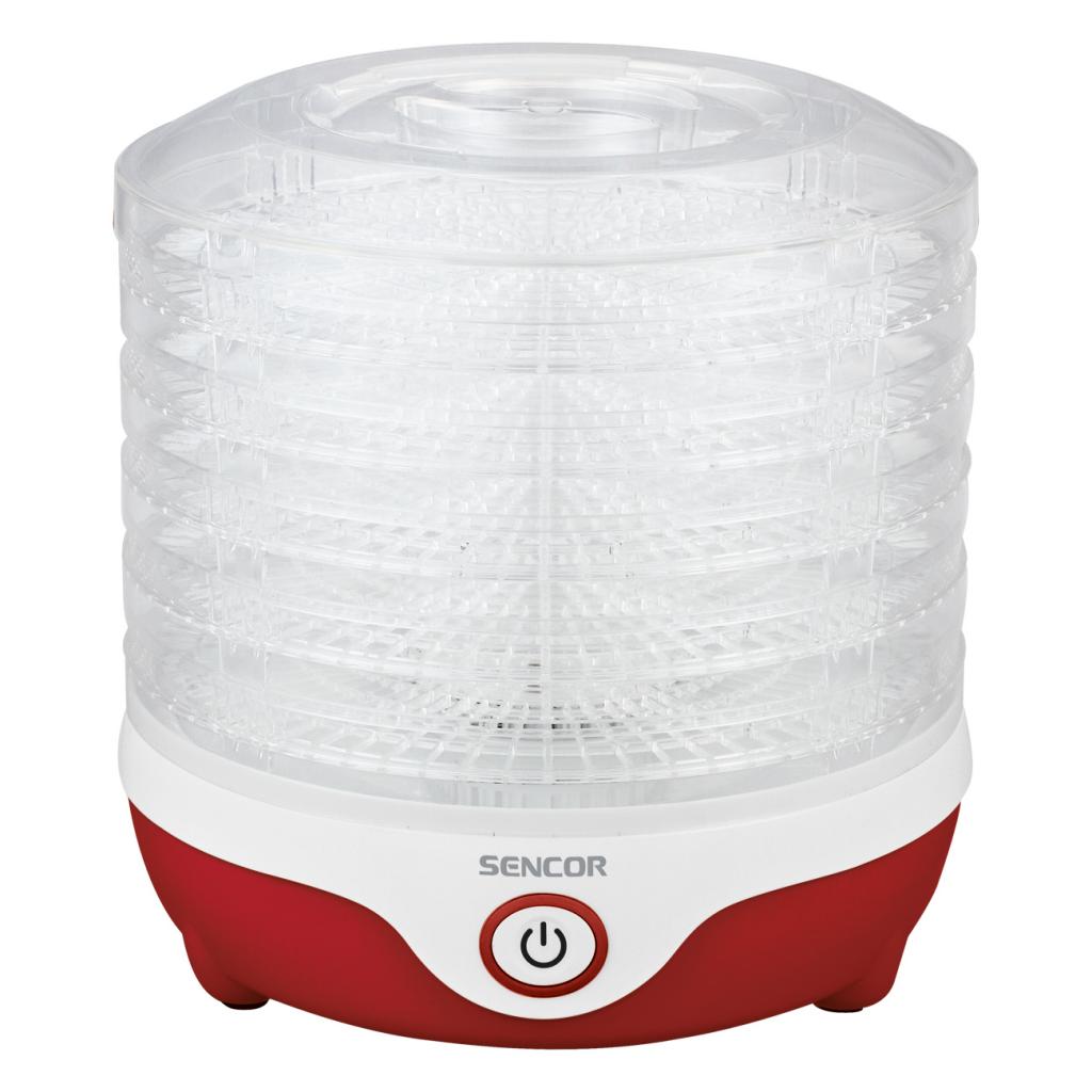 Сушка для овочів та фруктів Sencor SFD 742 RD (SFD742RD) - зображення 1