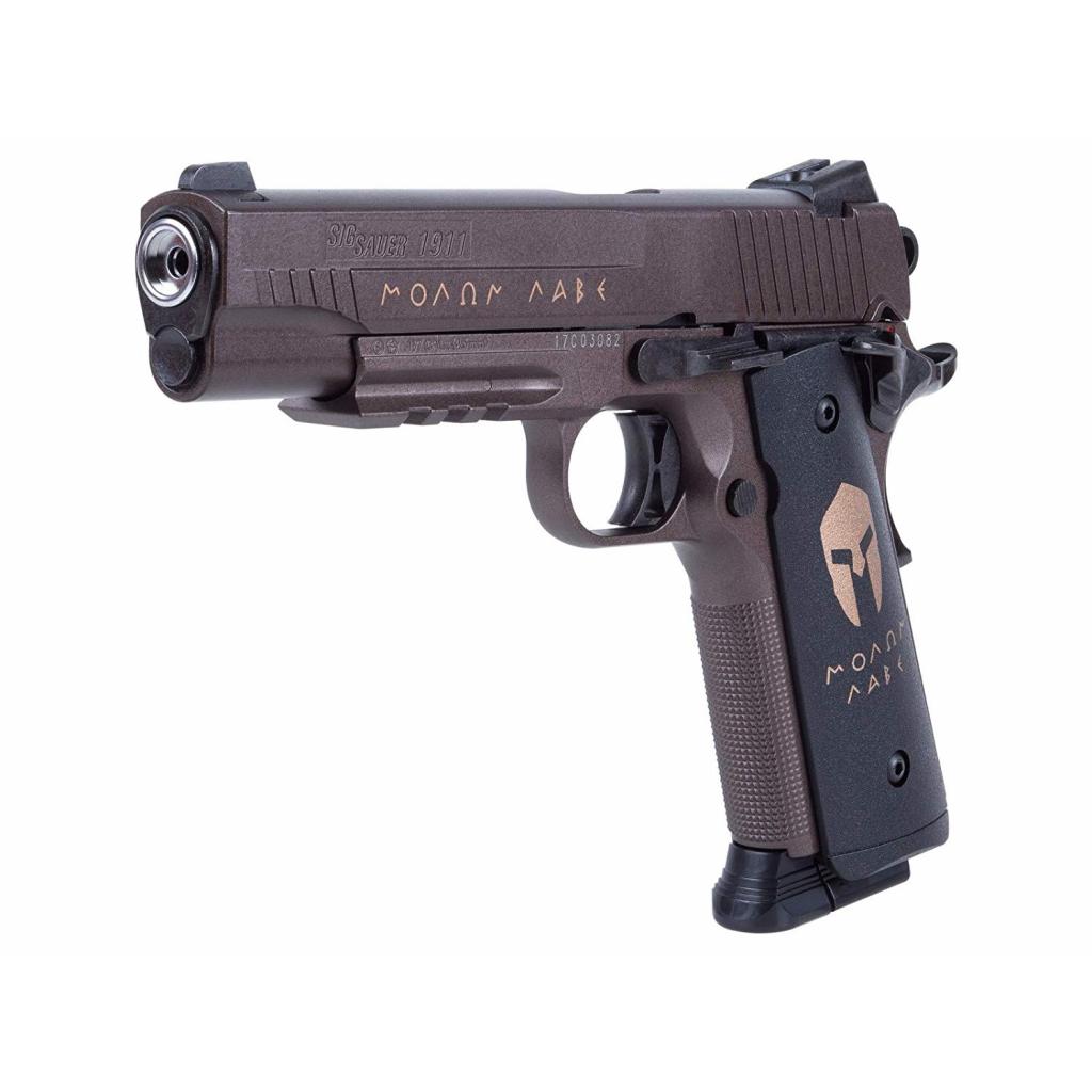 Пневматичний пістолет Sig Sauer Air 1911 Spartan 4,5 мм (AIR-1911BB-SPARTAN) - зображення 4