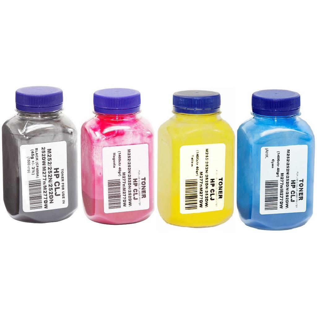 Тонер AHK HP CLJ CP M252, 45г*Black + 40г*C/M/Y (3202694) - зображення 1