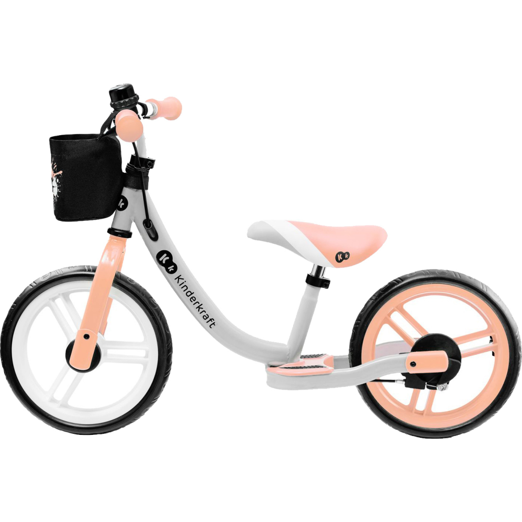 Біговел Kinderkraft Space Peach Coral (KRSPAC00CRL0000) (5902533917051) - зображення 1