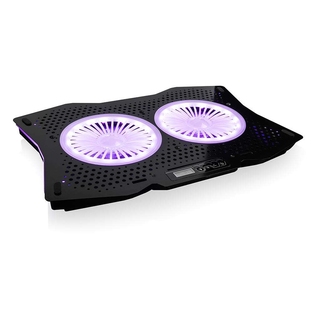 Підставка до ноутбука Modecom SILENT FAN MC-CF18 RGB (PL-MC-CF-18-RGB) - зображення 4