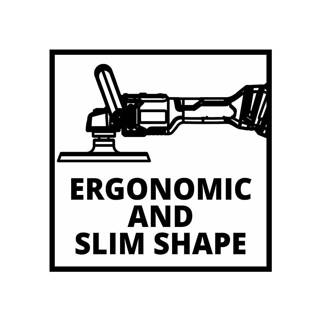 Шліфувальна машина Einhell CE-CP 18/180 Li E (без АКБ та ЗП) (2093320) - зображення 10