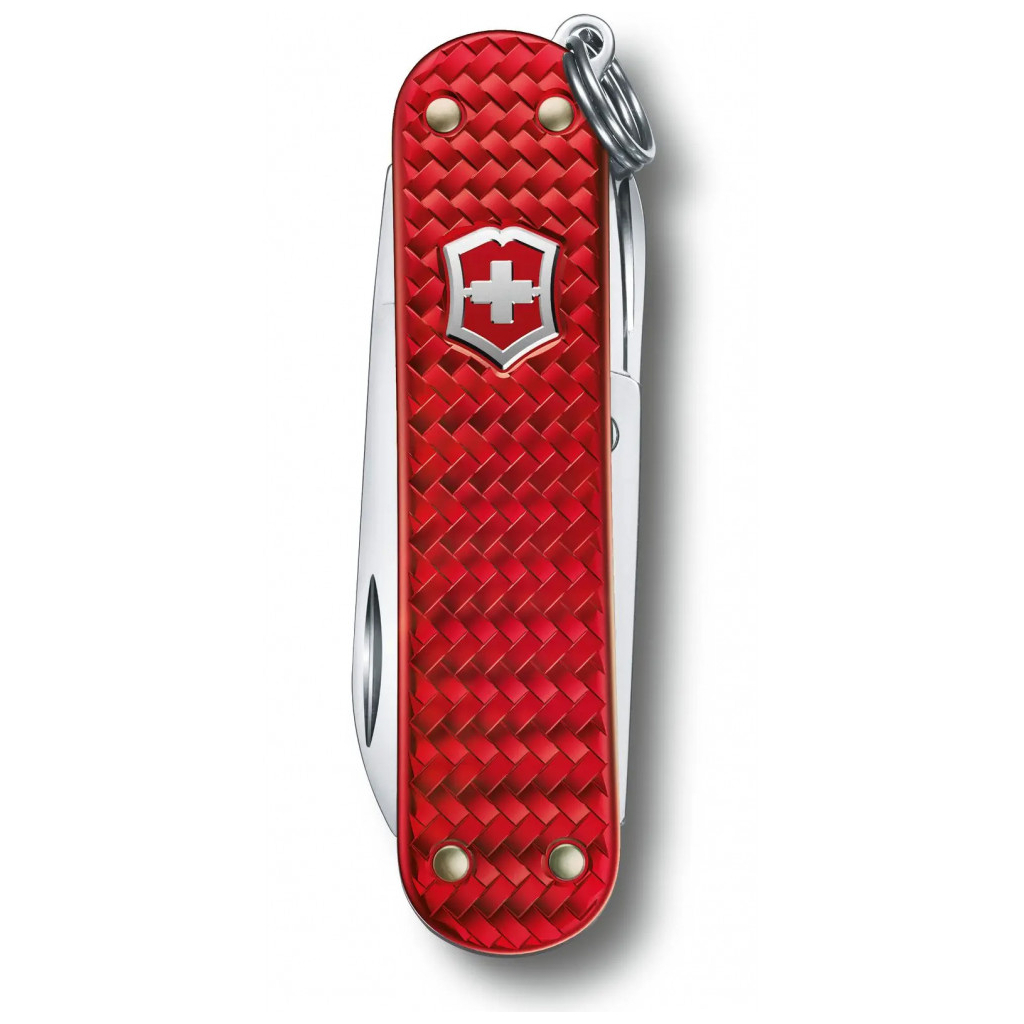 Ніж Victorinox Classic SD Precious Alox Iconic Red (0.6221.401G) - зображення 4
