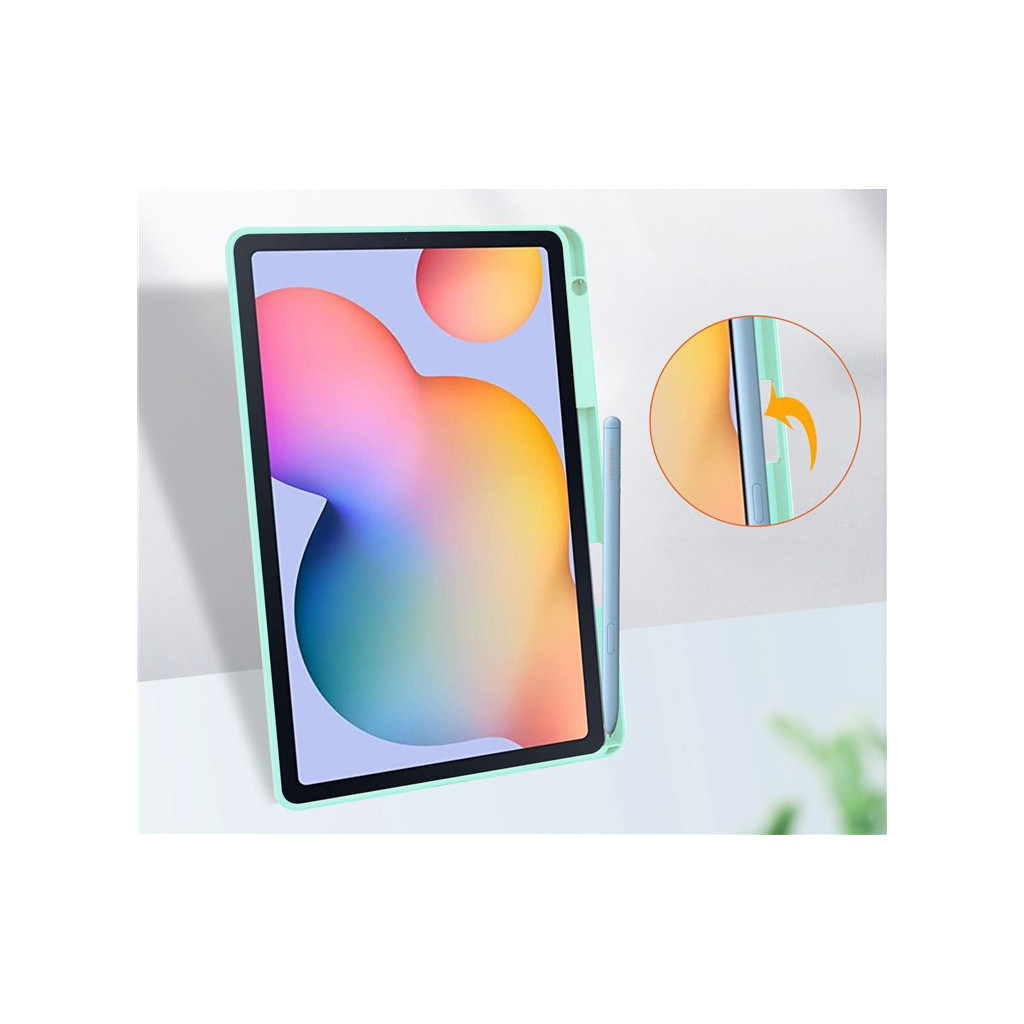 Чохол до планшета BeCover Soft Edge Stylus Mount Samsung Tab S6 Lite (2024) 10.4" P620/P625/P627 Green (710842) - зображення 6