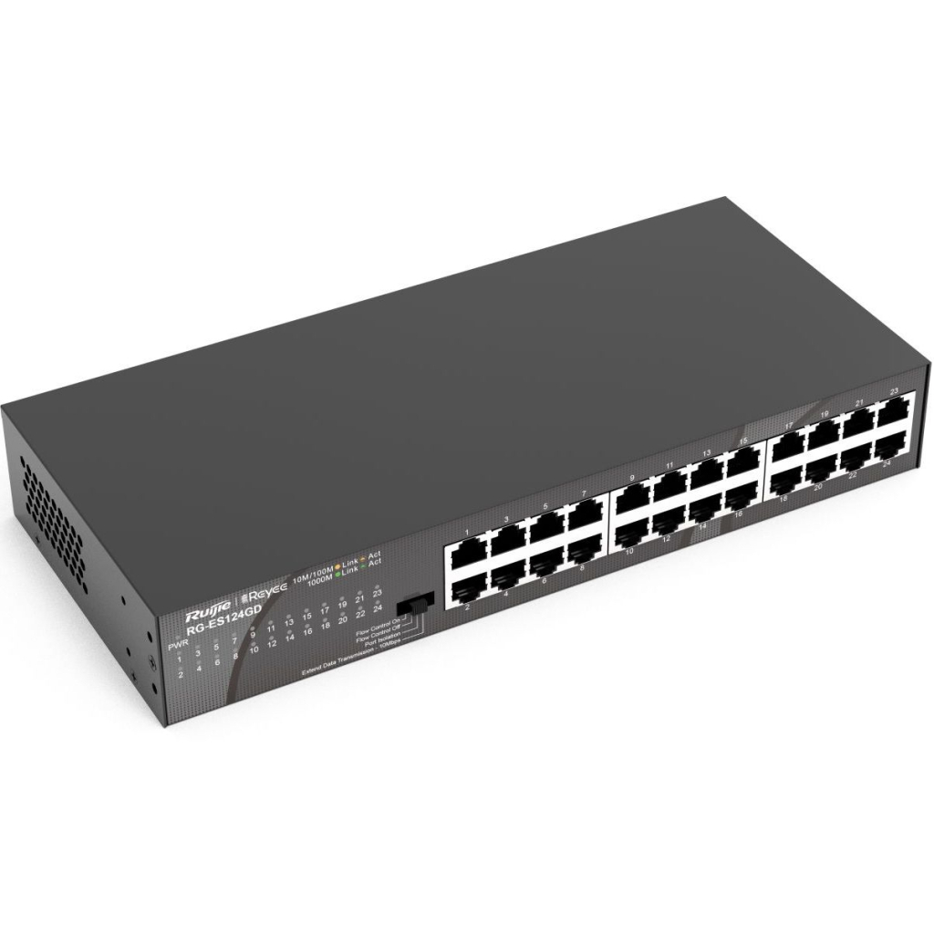 Комутатор мережевий Ruijie Networks RG-ES124GD - зображення 3