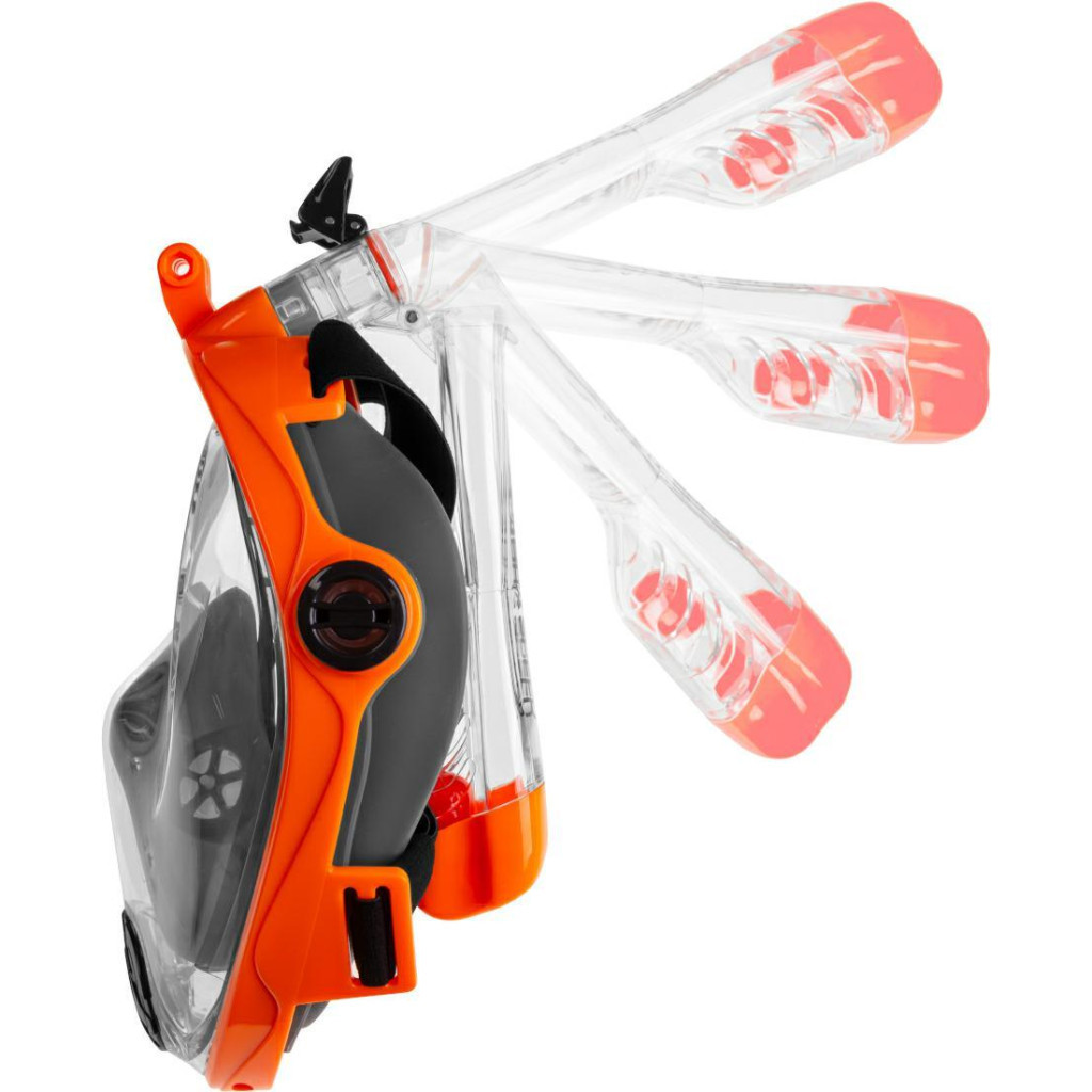 Маска для плавання Aqua Speed Spectra 2.0 9915 чорний, помаранчевий 247-75 S/M (5908217699152) - зображення 3