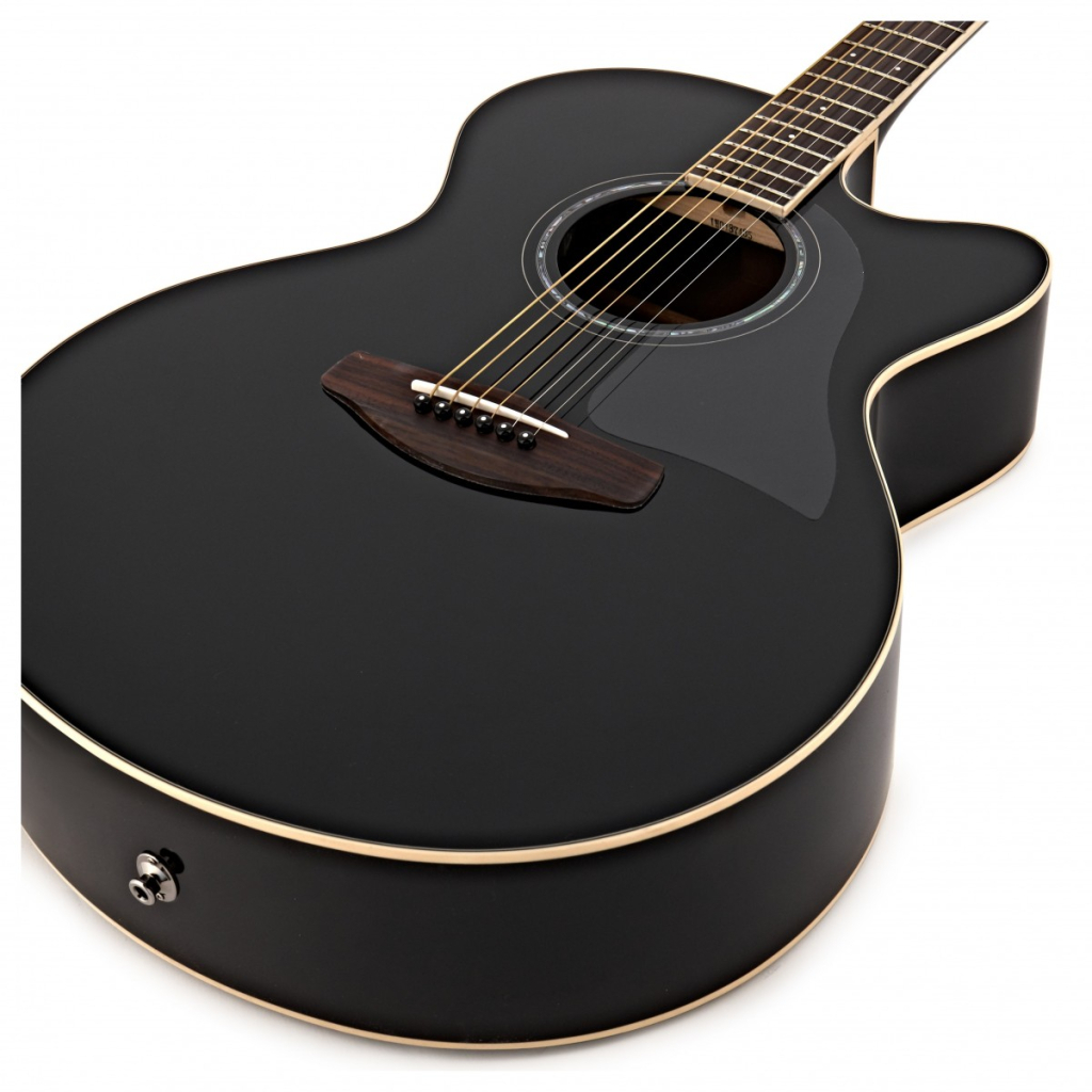 Гітара електроакустична Yamaha CPX600 Black - зображення 2