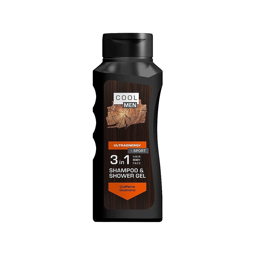 Гель для душу Cool Men Ultraenergy 2 в 1 400 мл (4823015936227) - зображення 1