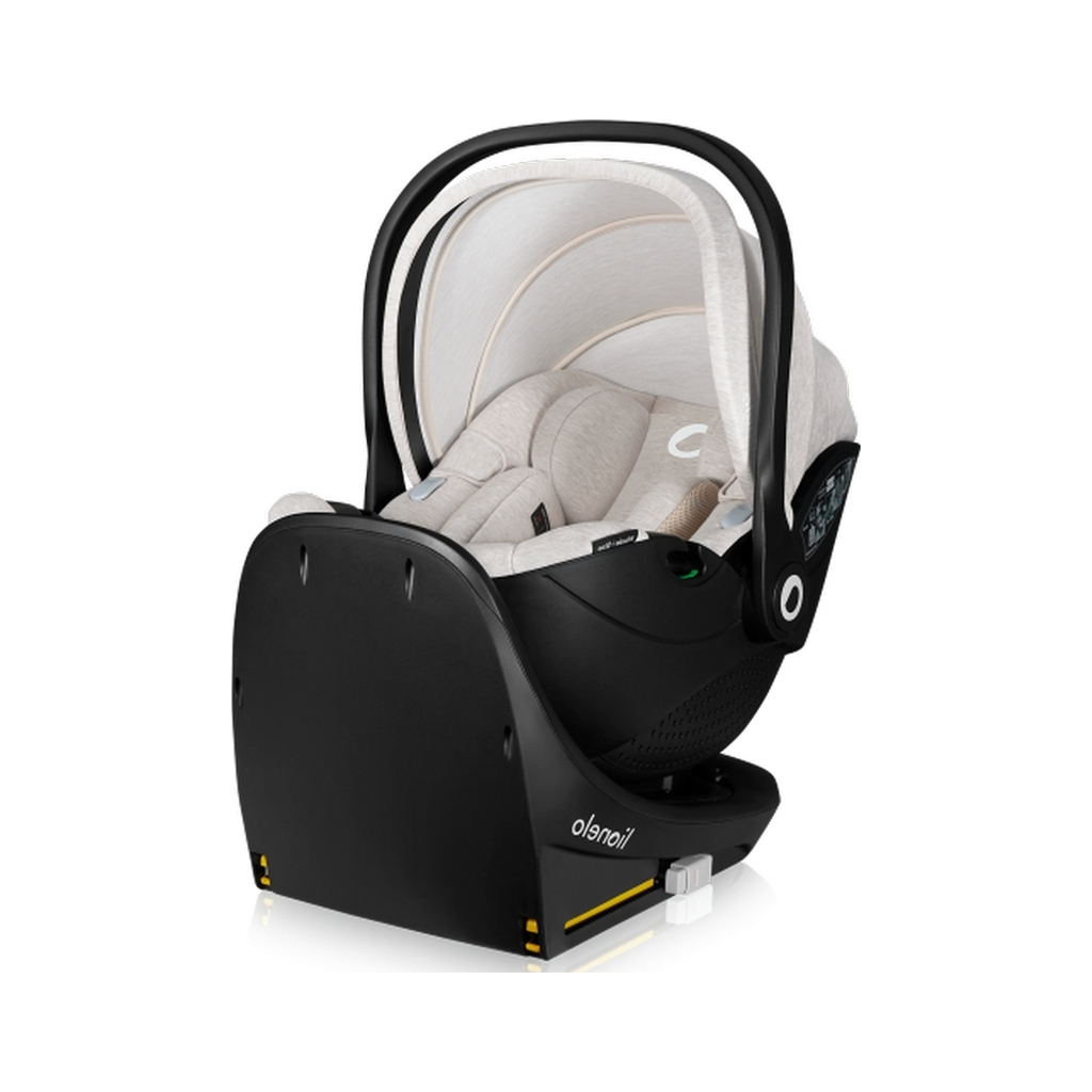 Автокрісло Lionelo MOXIE I-SIZE SET 360 BEIGE SAND (LO-MOXIE I-SIZE SET BEIGE SAND) - зображення 1